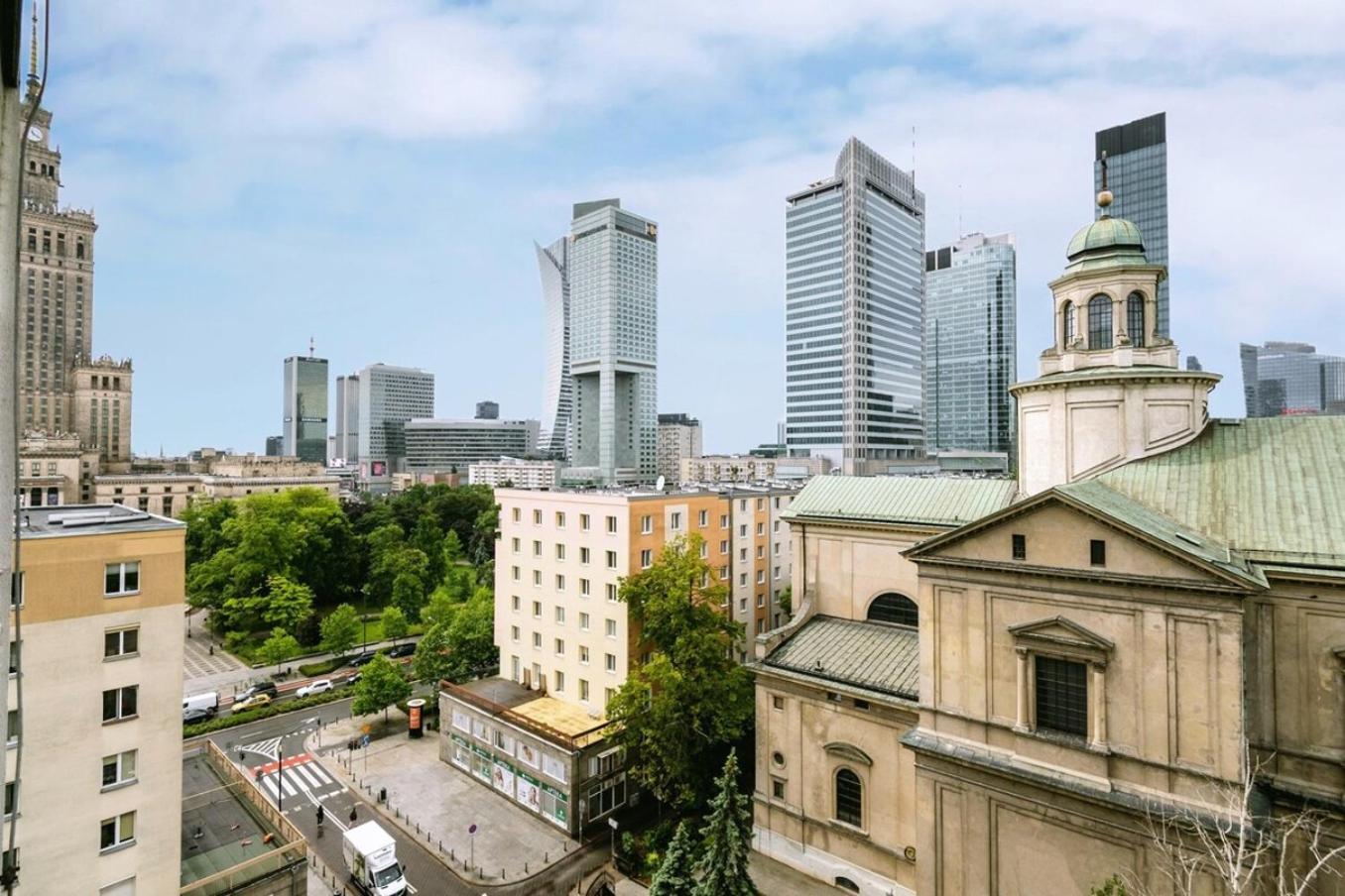 Cinnamon Apartment Metro Swietokrzyska Варшава Экстерьер фото